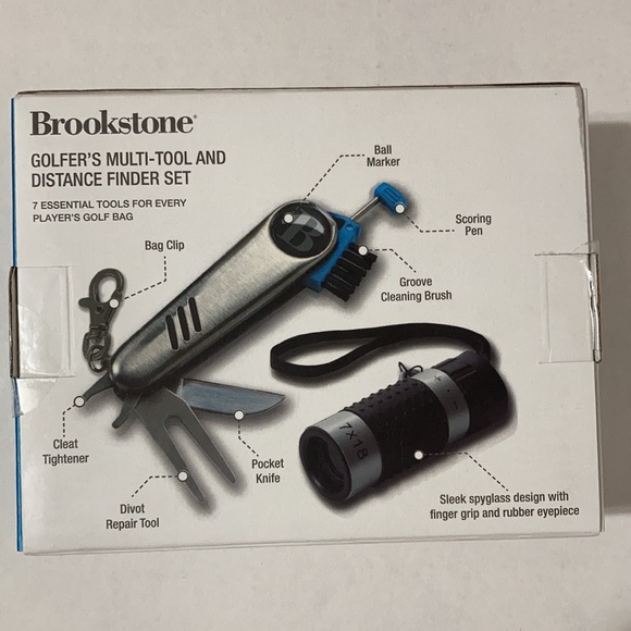 NIB Golf Multi-Tool & Distance Finder Set - Picture 2 of 4
